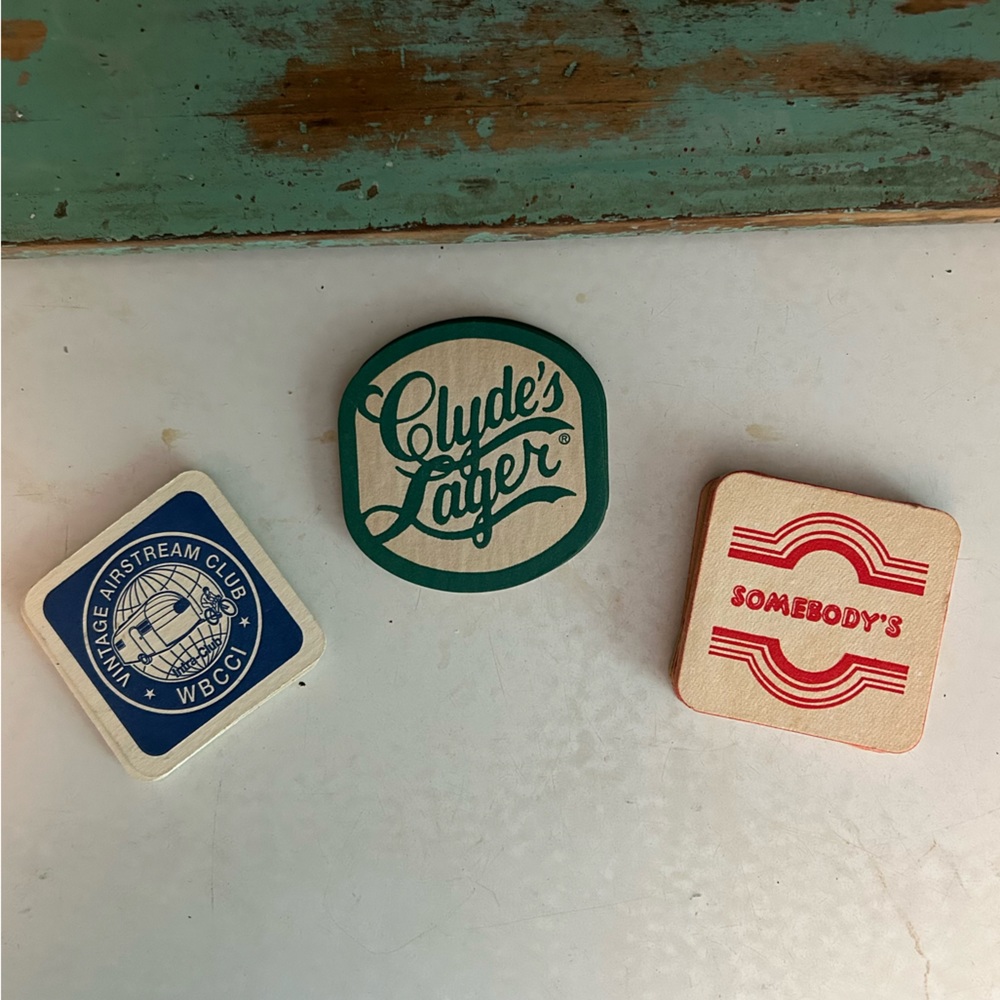 Vintage Airstream Club WBCCI Drink Coasters - Picture 4 of 4